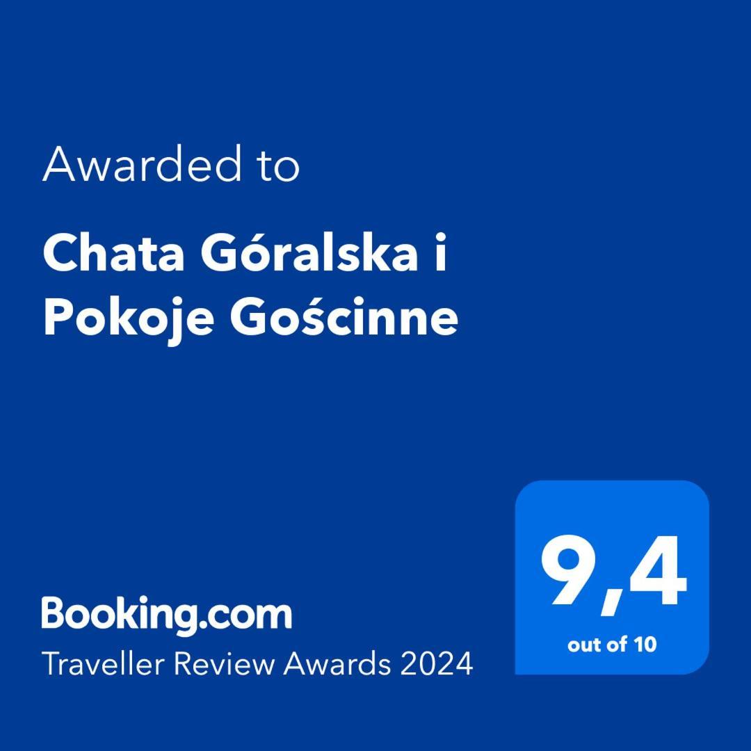 Chata Goralska I Pokoje Goscinne Цехоцинек Экстерьер фото